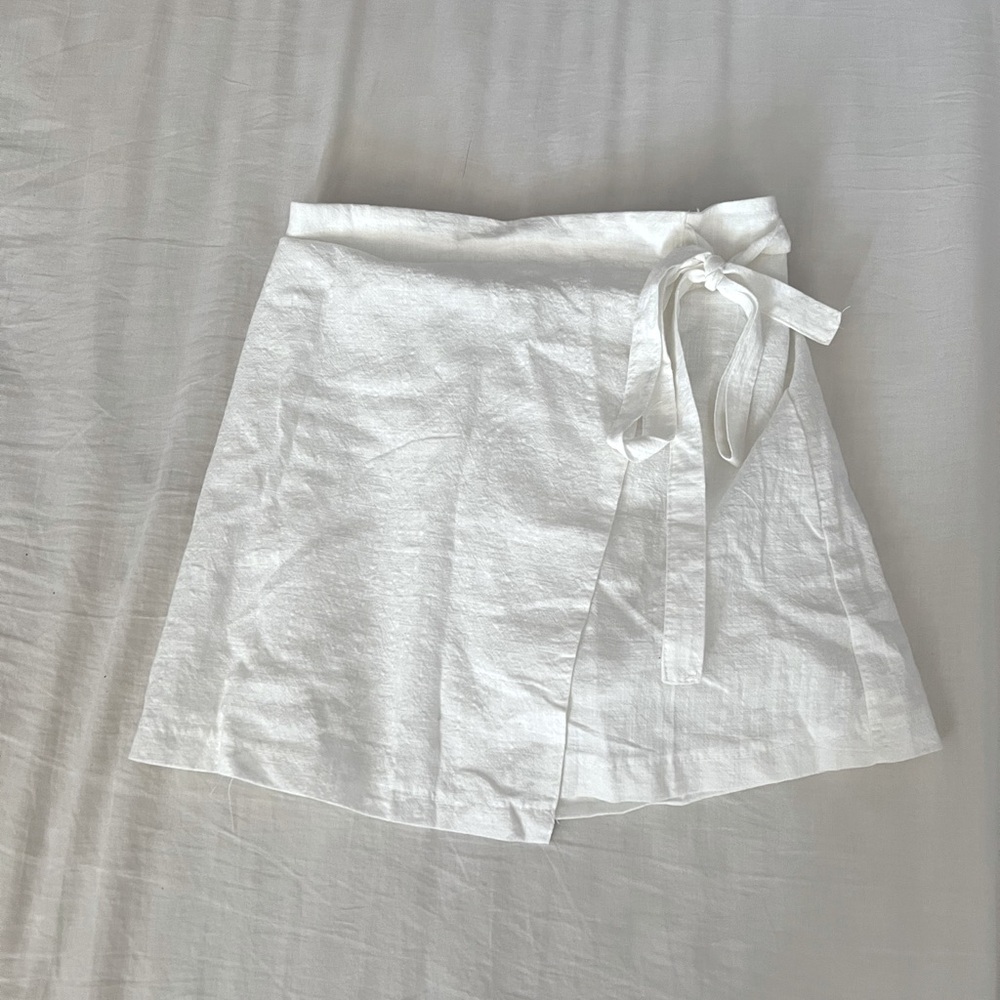 White skirt
